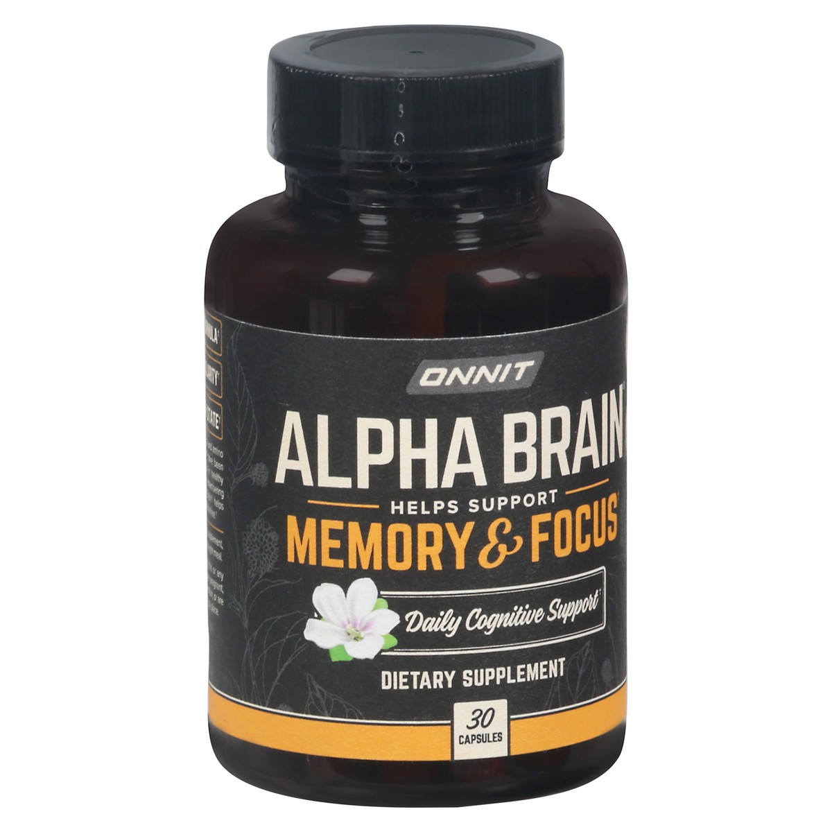 slide 3 of 9, Onnit Alpha Brain Nootropic Brain Health Supplement - 30ct, 30 ct