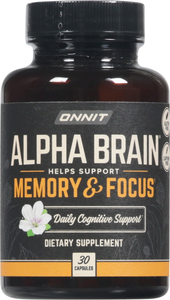 slide 2 of 9, Onnit Alpha Brain Nootropic Brain Health Supplement - 30ct, 30 ct