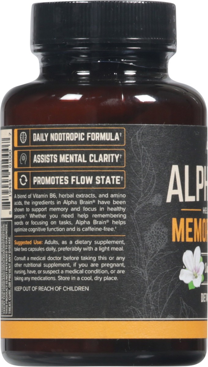 slide 4 of 9, Onnit Alpha Brain Nootropic Brain Health Supplement - 30ct, 30 ct