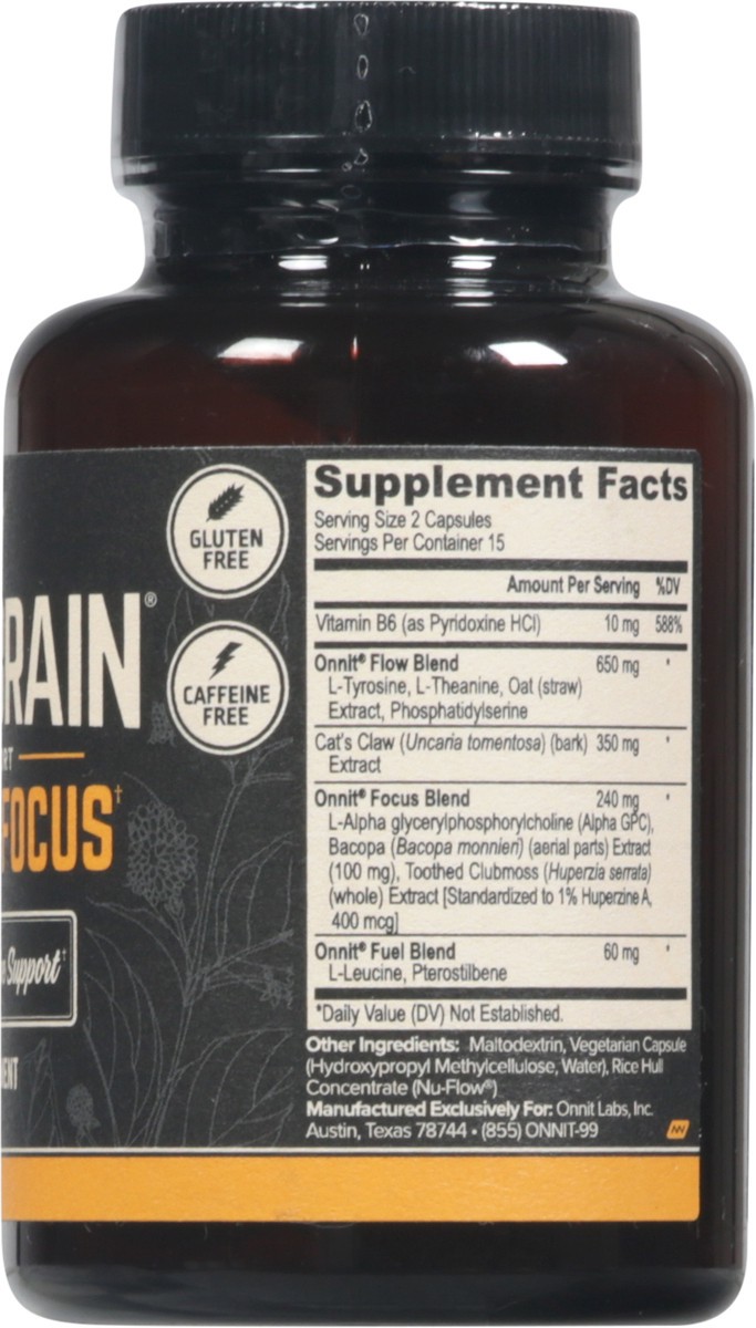 slide 9 of 9, Onnit Alpha Brain Nootropic Brain Health Supplement - 30ct, 30 ct