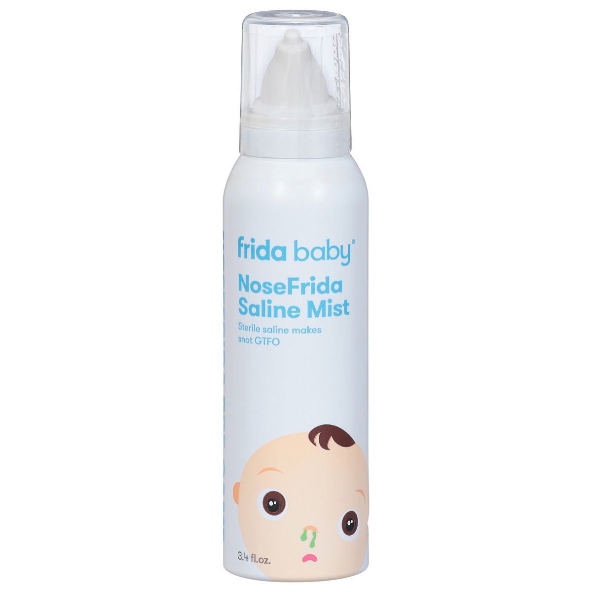 slide 7 of 13, Fridababy NoseFrida Saline Mist 3.4 fl oz, 3.4 fl oz