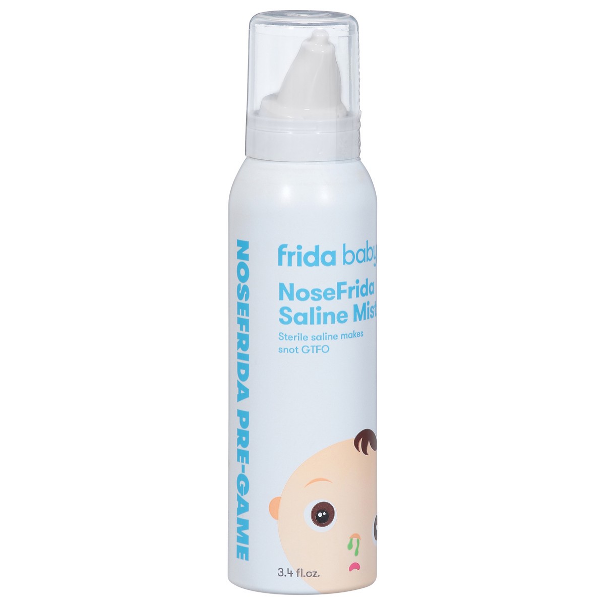 slide 8 of 13, Fridababy NoseFrida Saline Mist 3.4 fl oz, 3.4 fl oz