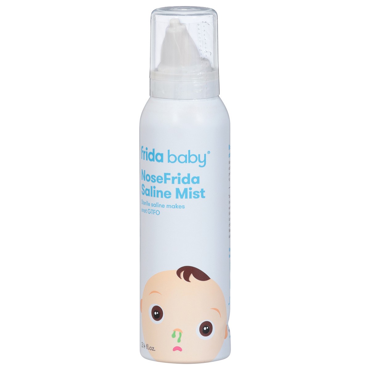 slide 2 of 13, Fridababy NoseFrida Saline Mist 3.4 fl oz, 3.4 fl oz