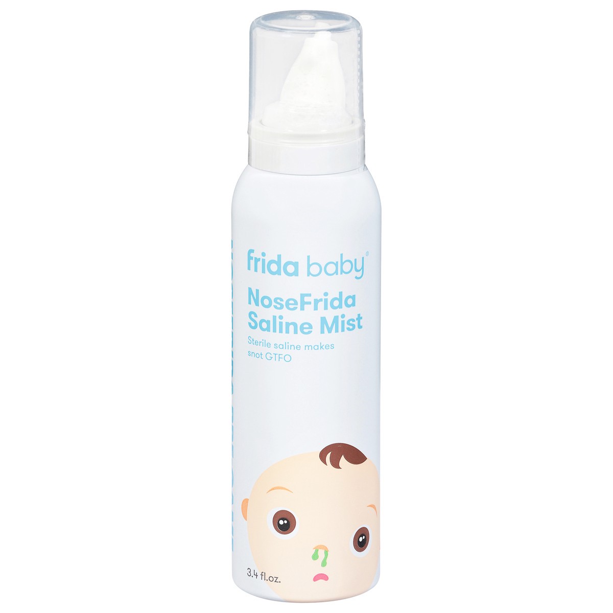 slide 1 of 13, Fridababy NoseFrida Saline Mist 3.4 fl oz, 3.4 fl oz