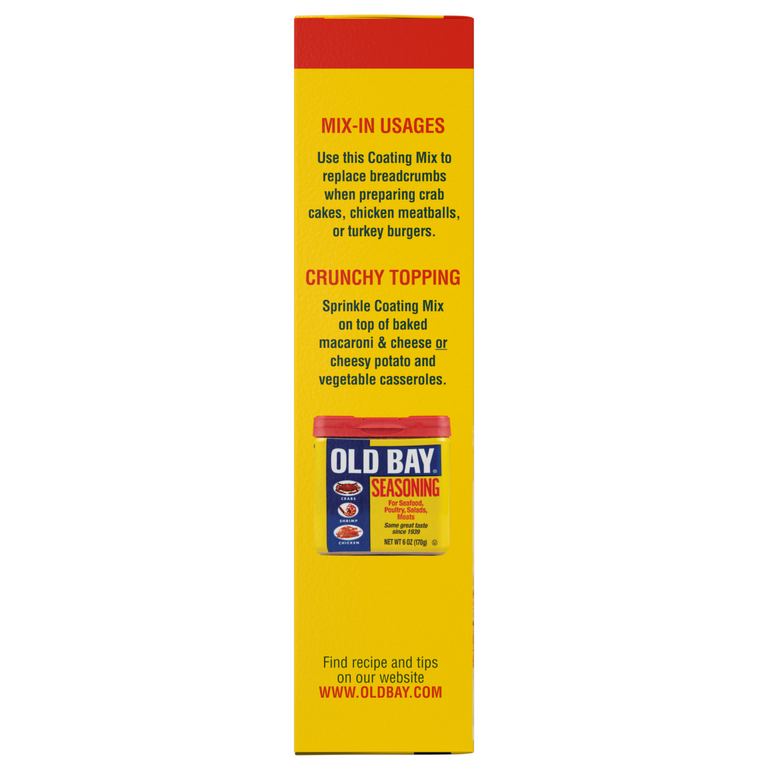 slide 5 of 8, Old Bay® Seasoned Coating Mix, 5 oz