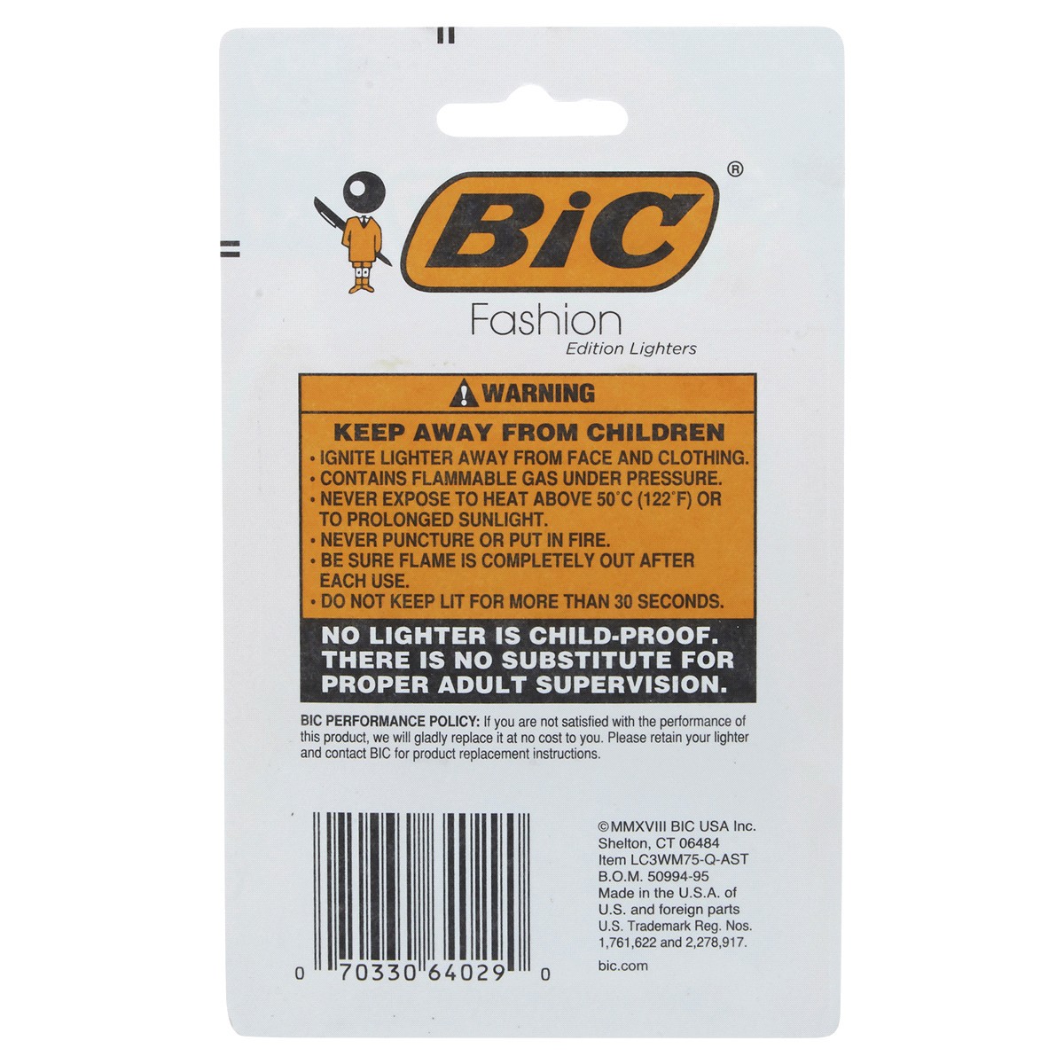 slide 2 of 2, BIC Fashion Lighters, 4 ct