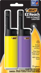 BIC EZ Reach Lighter 2 ea