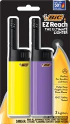 BIC EZ Reach Lighter 2 ea