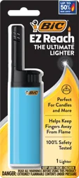 Bic EZ Reach Lighter 1 ea Blister Pack