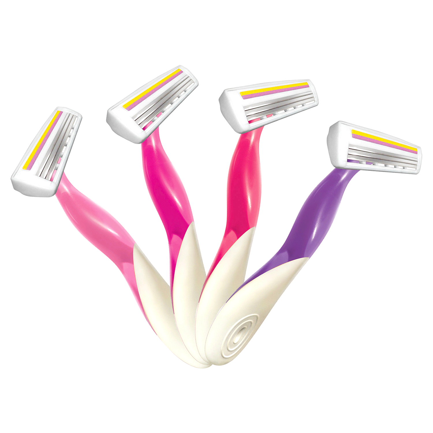 slide 2 of 5, BIC Soleil Smooth Womens Razors With Lavender Scented Handles, 4 ct