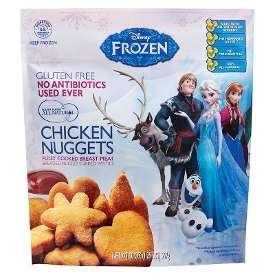 slide 1 of 1, Disney Frozen Chicken Nuggets, 20 oz