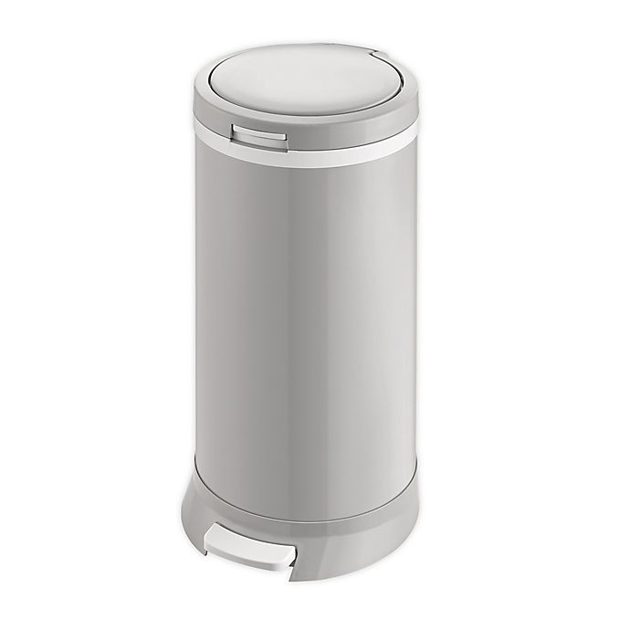 slide 1 of 10, Bubula Steel Diaper Pail - Grey, 1 ct