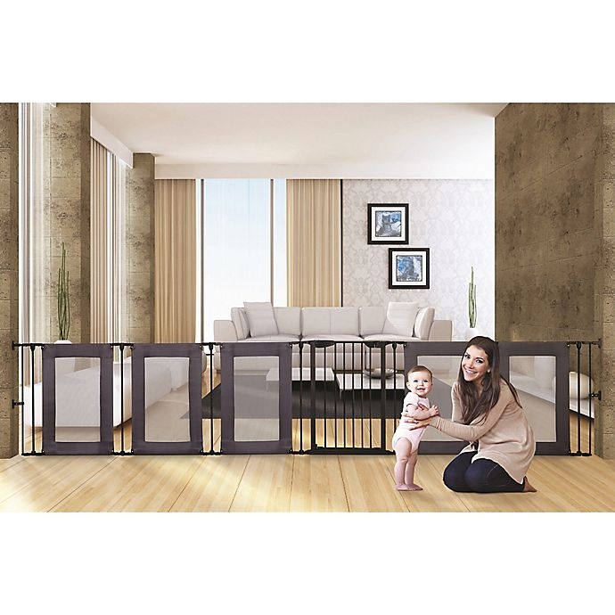 slide 3 of 5, Dreambaby Brooklyn Converta Play Pen Gate - Black/Grey, 1 ct