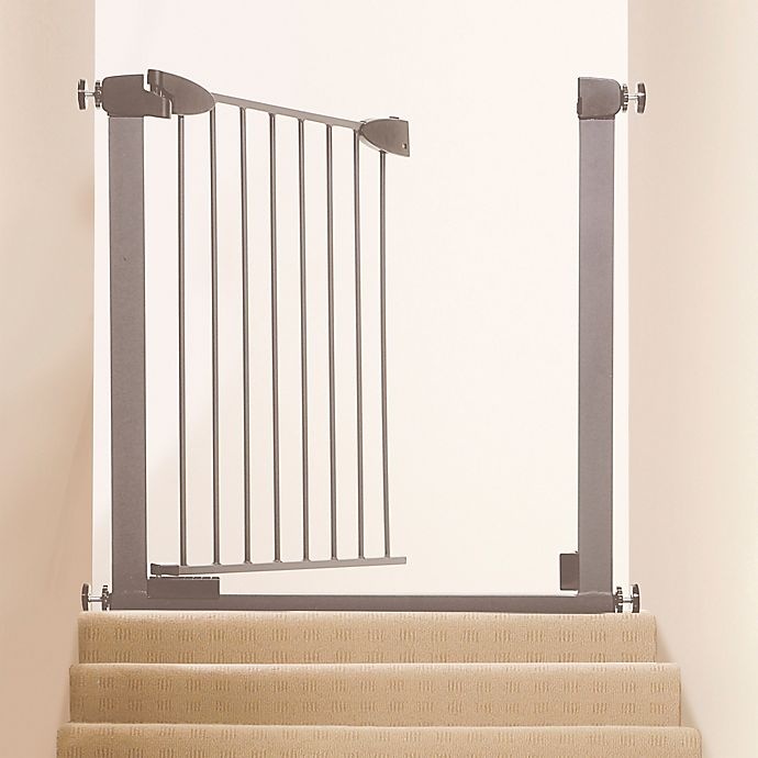 slide 3 of 5, Dreambaby Boston Auto-Close Security Gate - Taupe, 1 ct