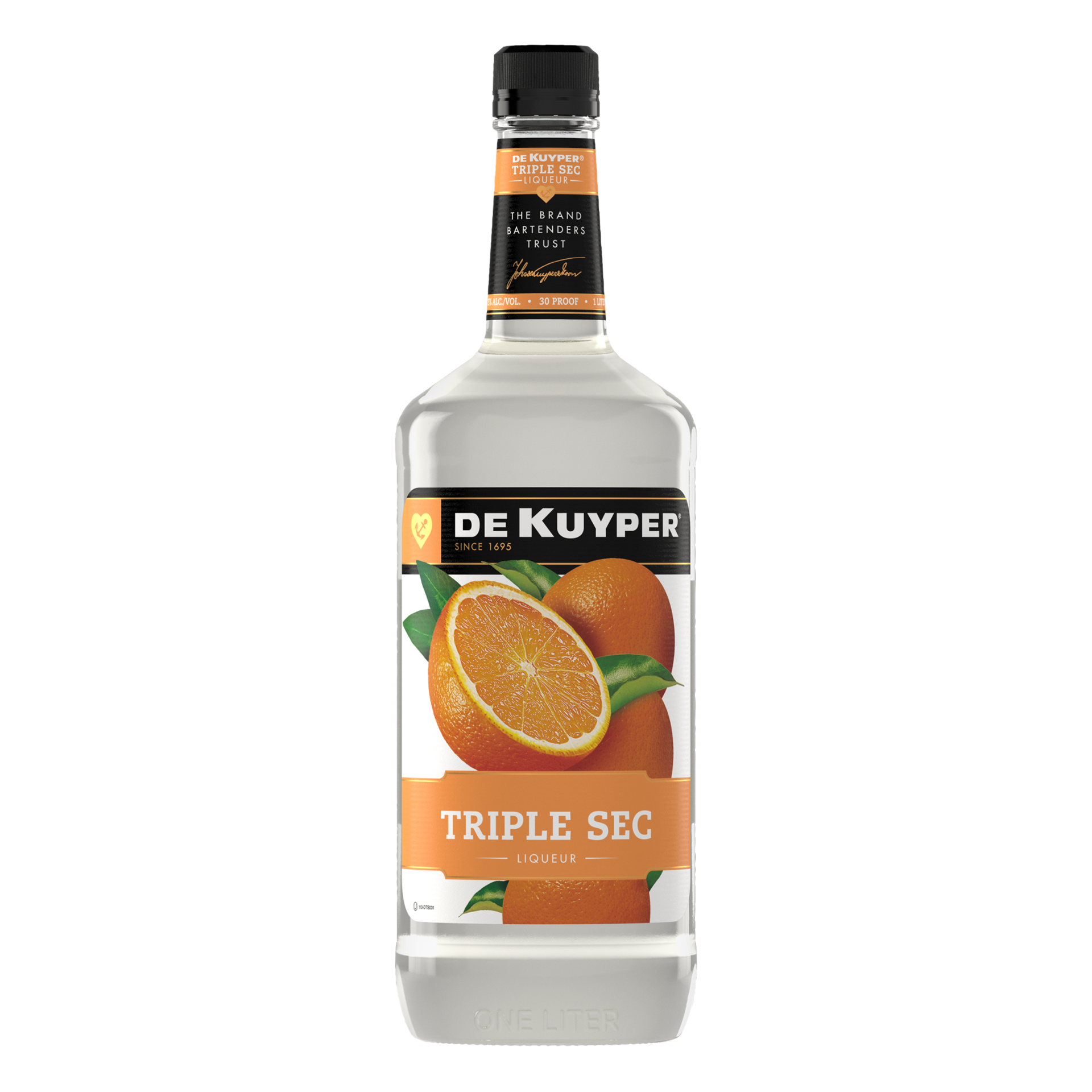slide 1 of 2, DeKuyper Triple Sec Cordial, 1 liter