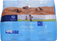 slide 1 of 1, Kroger Slim Rite Milk Chocolate Meal Alternative Beverage, 8 ct; 11 fl oz