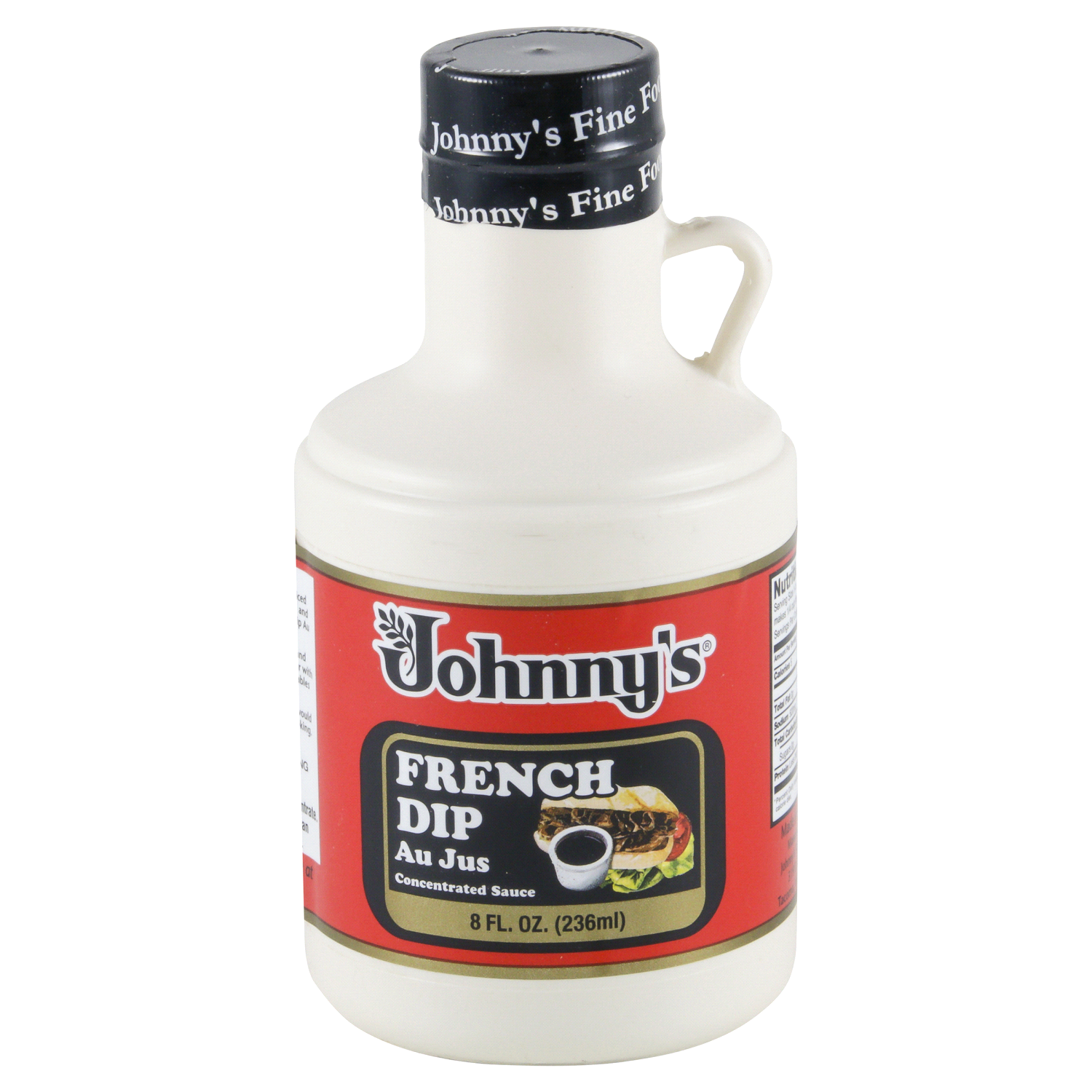 slide 1 of 3, Johnny's French Dip Concentrated Au Jus Sauce, 8 fl oz