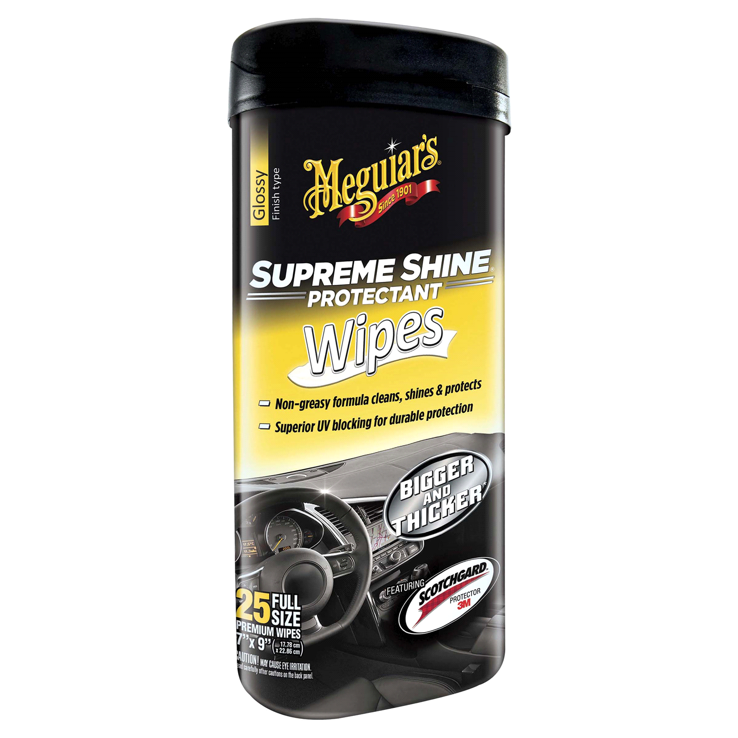 slide 2 of 4, Meguiar's 25ct Supreme Shine Wipes, 25 ct