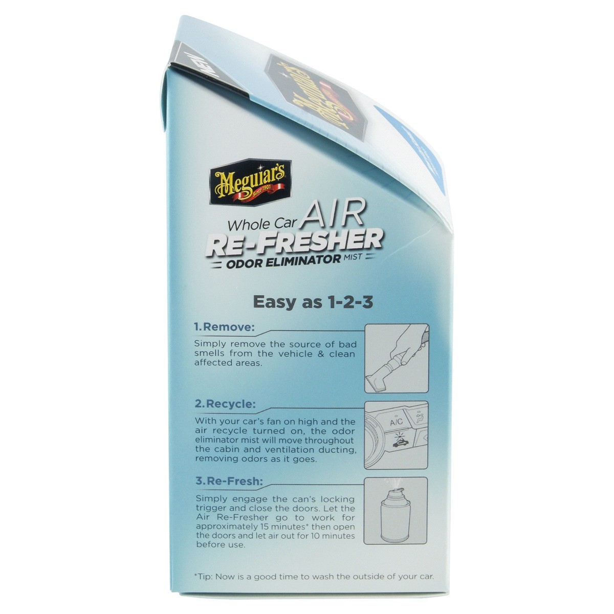 slide 3 of 4, Meguiar's New Car Scent Air Re-Fresher, 2.5 oz