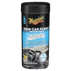 Meguiar's New Car Scent Protectant Wipes G4200