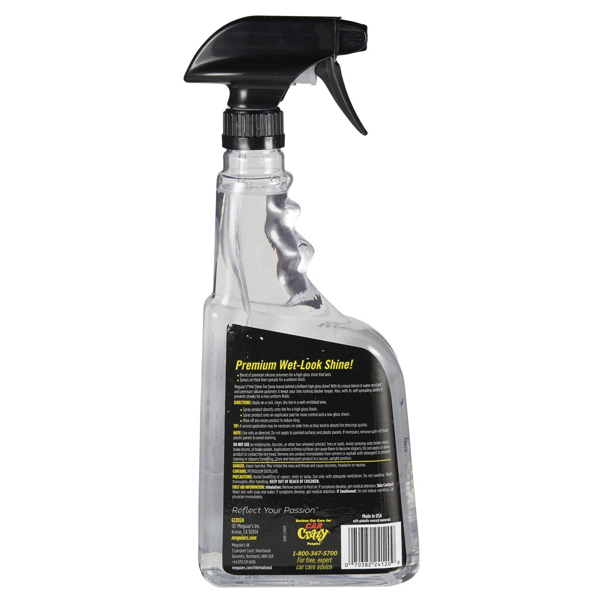 slide 2 of 2, Meguiar's Hot Shine Tire Trigger, 24 oz