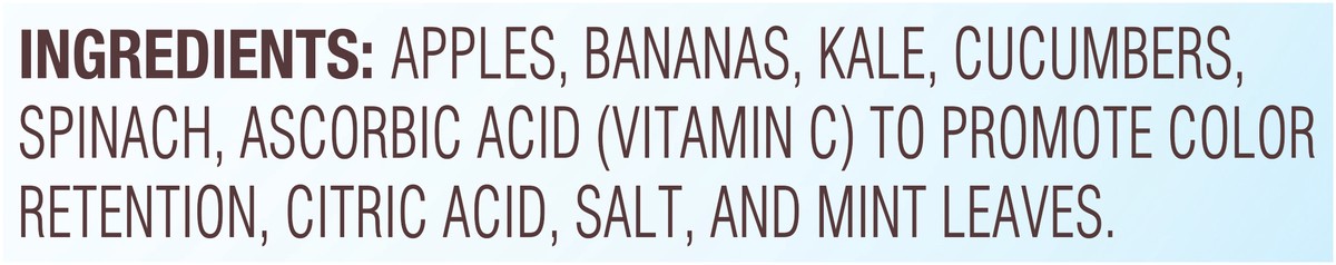 slide 3 of 11, DOLE CRAFTED SMOOTHIE BLENDS, Refreshing Greens with a Hint of Mint, 40 Ounce Bag with 5 Pre-Portioned Packets, 40 oz