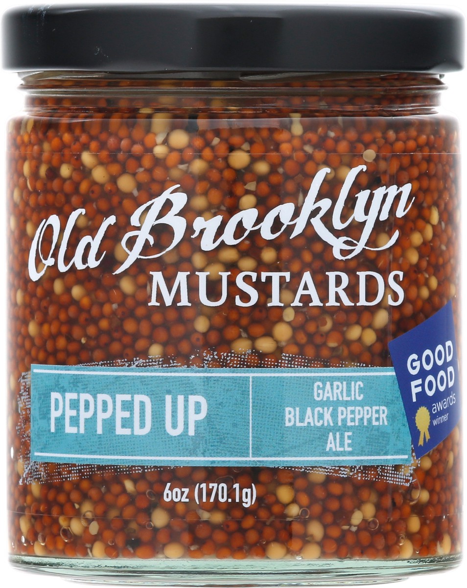 slide 3 of 9, Old Brooklyn Mustards, Pepped Up, 6 oz