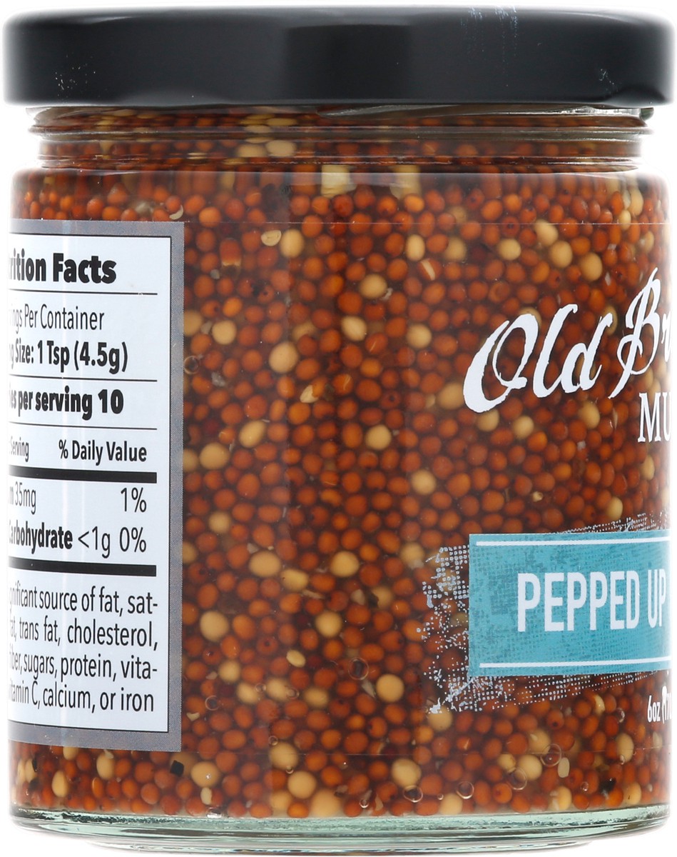 slide 6 of 9, Old Brooklyn Mustards, Pepped Up, 6 oz