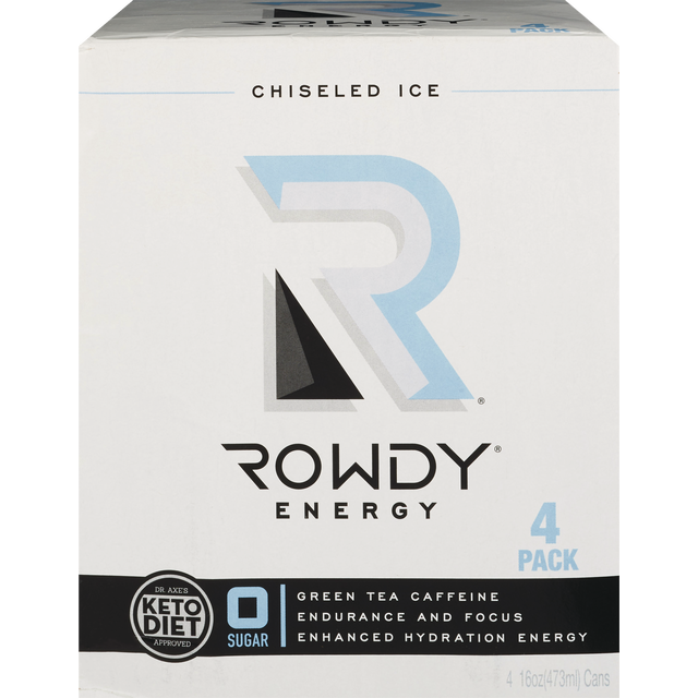 slide 1 of 1, Zero Chiseled Ice 4Pk, 16 oz