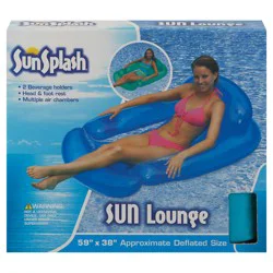 SunSplash Inflatable Sun Lounge 1 ea
