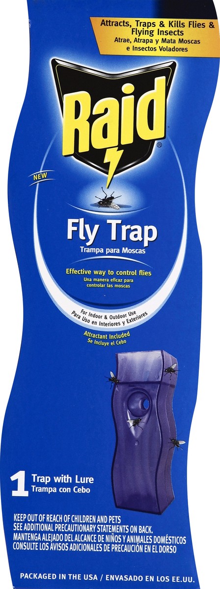 slide 1 of 4, Raid Fly Trap 1 ea, 1 ct