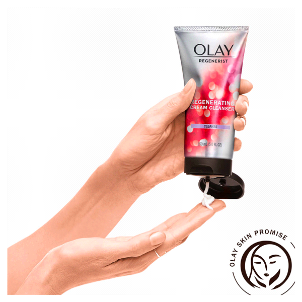 slide 9 of 29, Olay Regenerating Cream Facial Cleanser, 5 oz