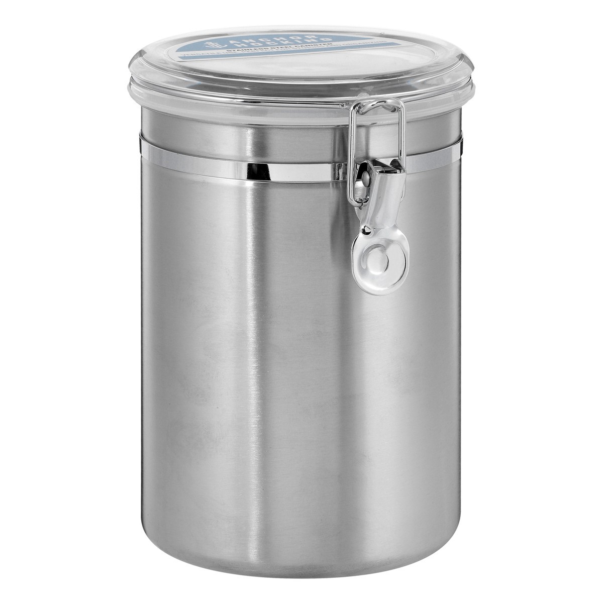 slide 4 of 9, Anchor 63 Ounce Stainless Steel Canister 1 ea, 63 oz