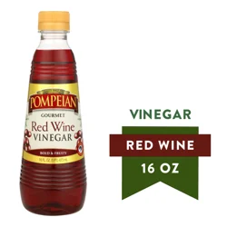 Pompeian Gourmet Red Wine Vinegar 16 oz