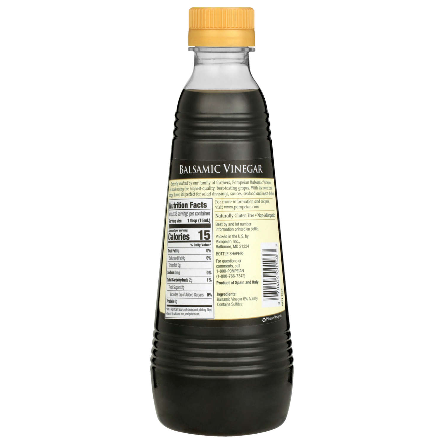 slide 4 of 5, Pompeian Balsamic Vinegar 16 oz, 16 oz