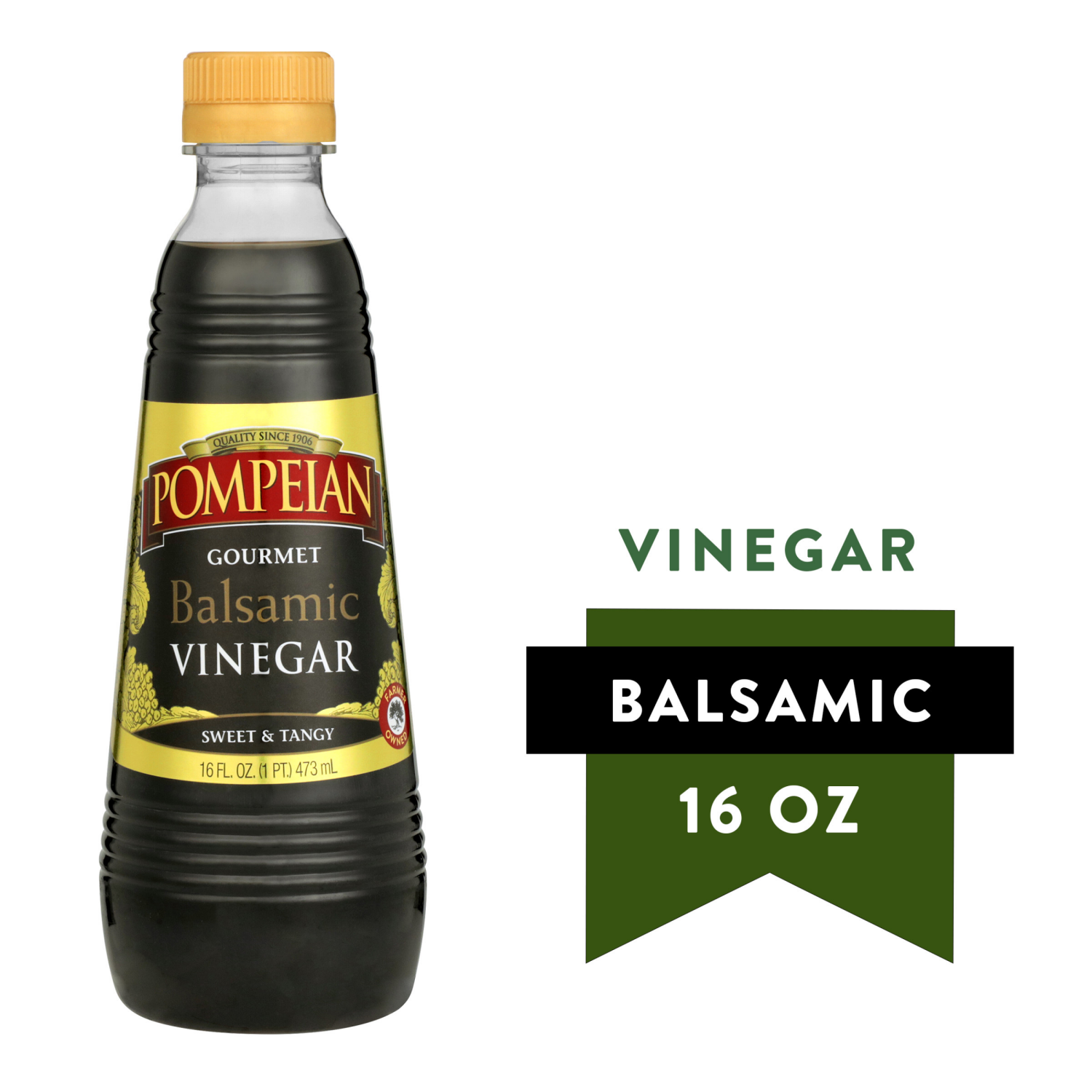 slide 1 of 5, Pompeian Balsamic Vinegar 16 oz, 16 oz