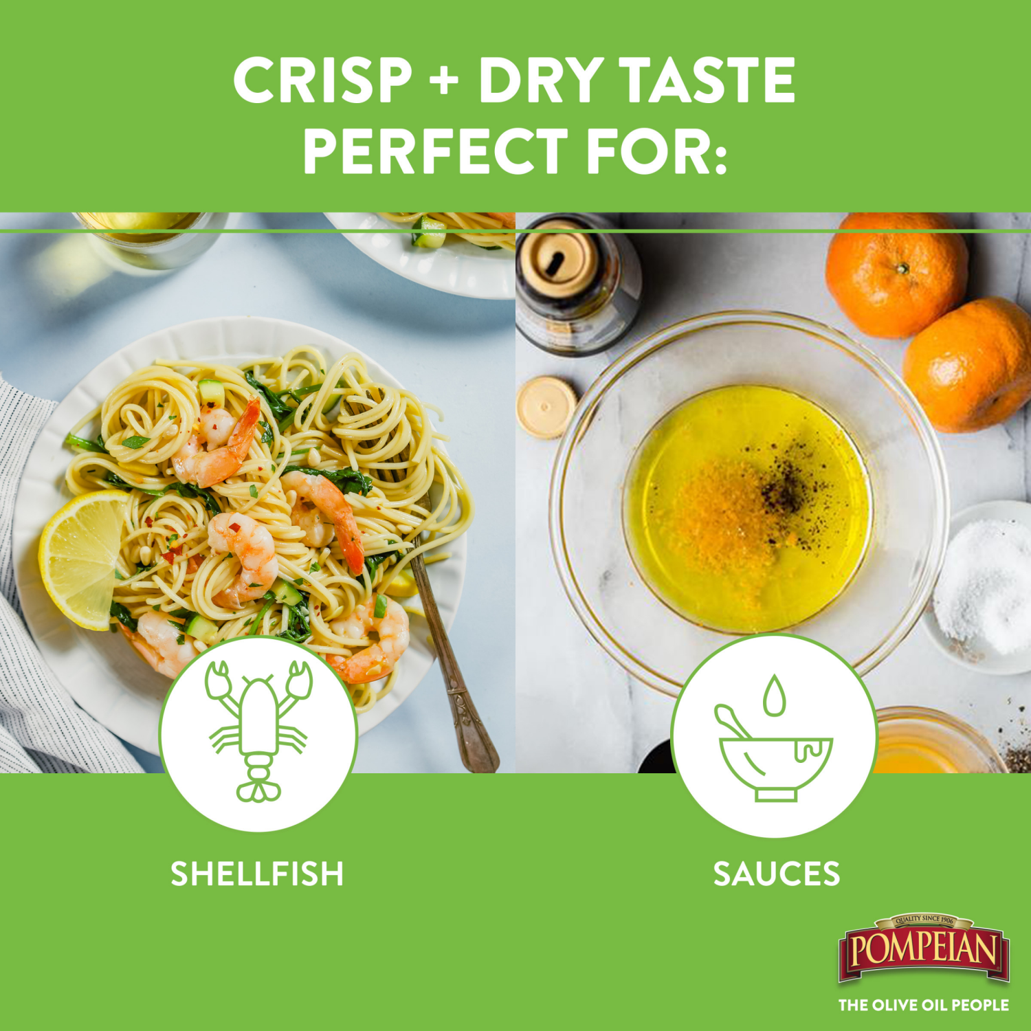 slide 2 of 5, Pompeian 16 oz Pompeian White Wine Vinegar, 16 fl oz