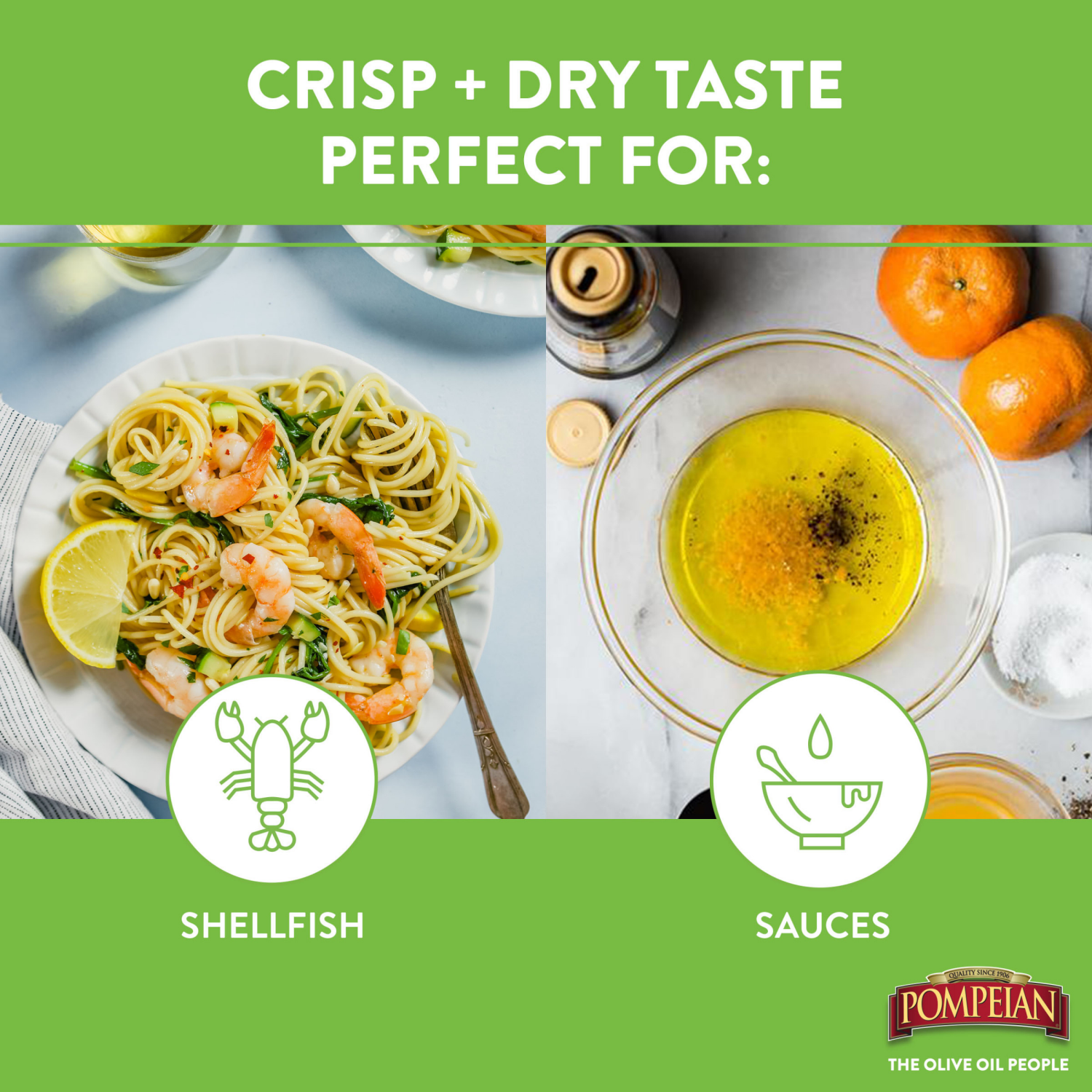 slide 2 of 5, Pompeian 16 oz Pompeian Organic White Wine Vinegar, 16 fl oz