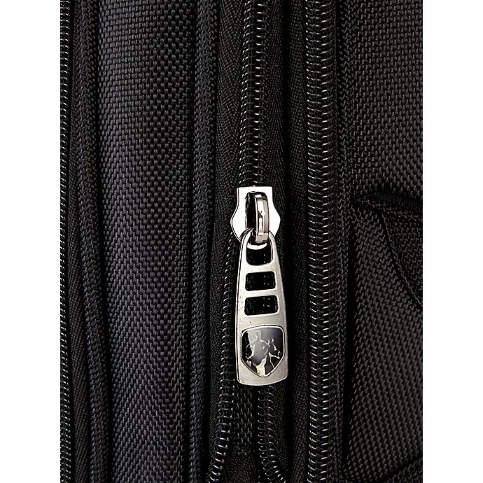 slide 12 of 12, Traveler's Club Luggage Traveler's Club Softside Expandable Spinner Checked Luggage - Black, 24 in