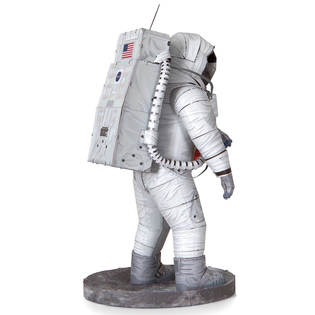 slide 14 of 14, Fascinations Metal Earth Premium Series Apollo 11 Astronaut Steel Model Kit, 3 in x 3 in x 5.3 in