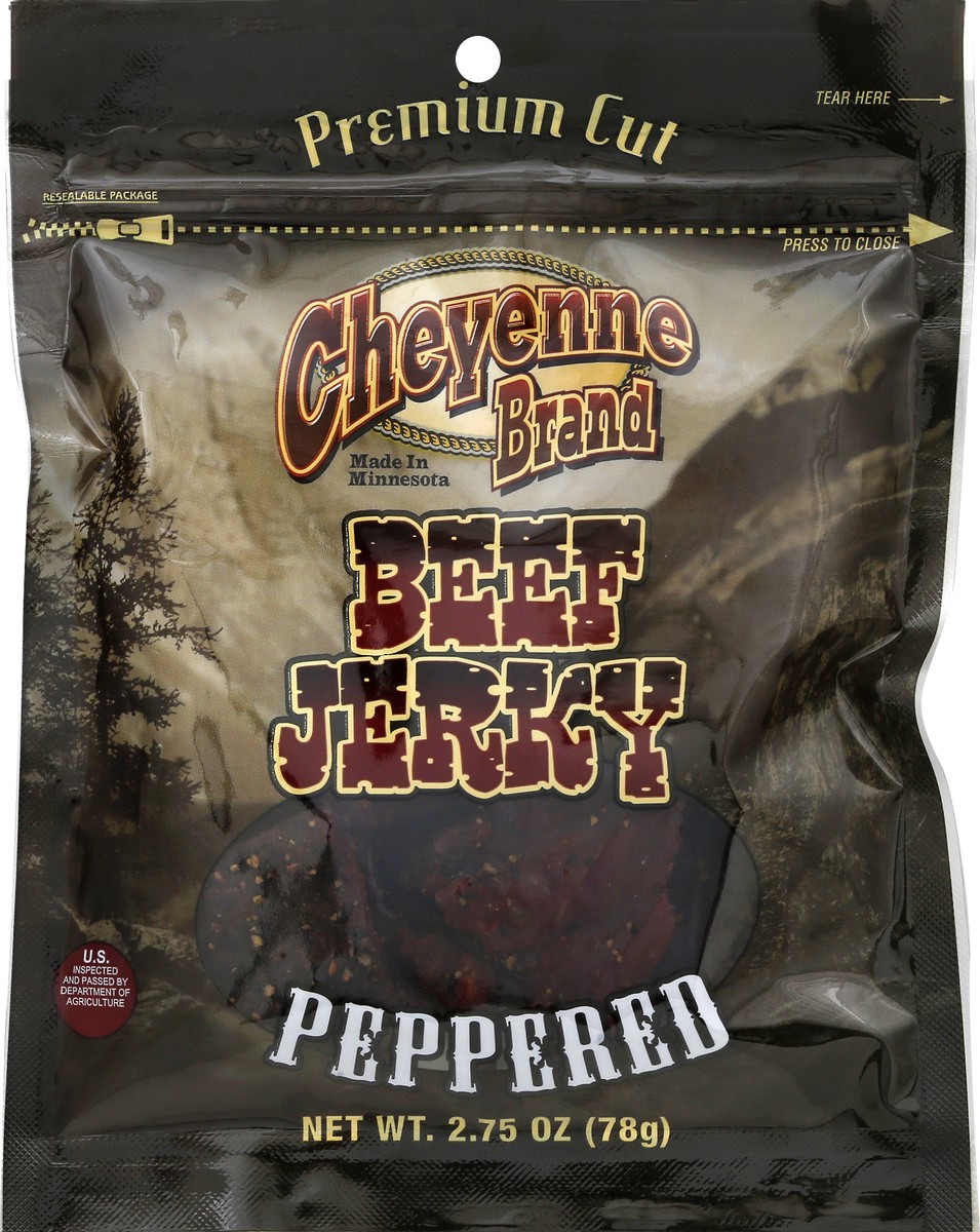 slide 5 of 13, Cheyenne Brand Premium Cut Peppered Beef Jerky 2.75 oz, 2.75 oz