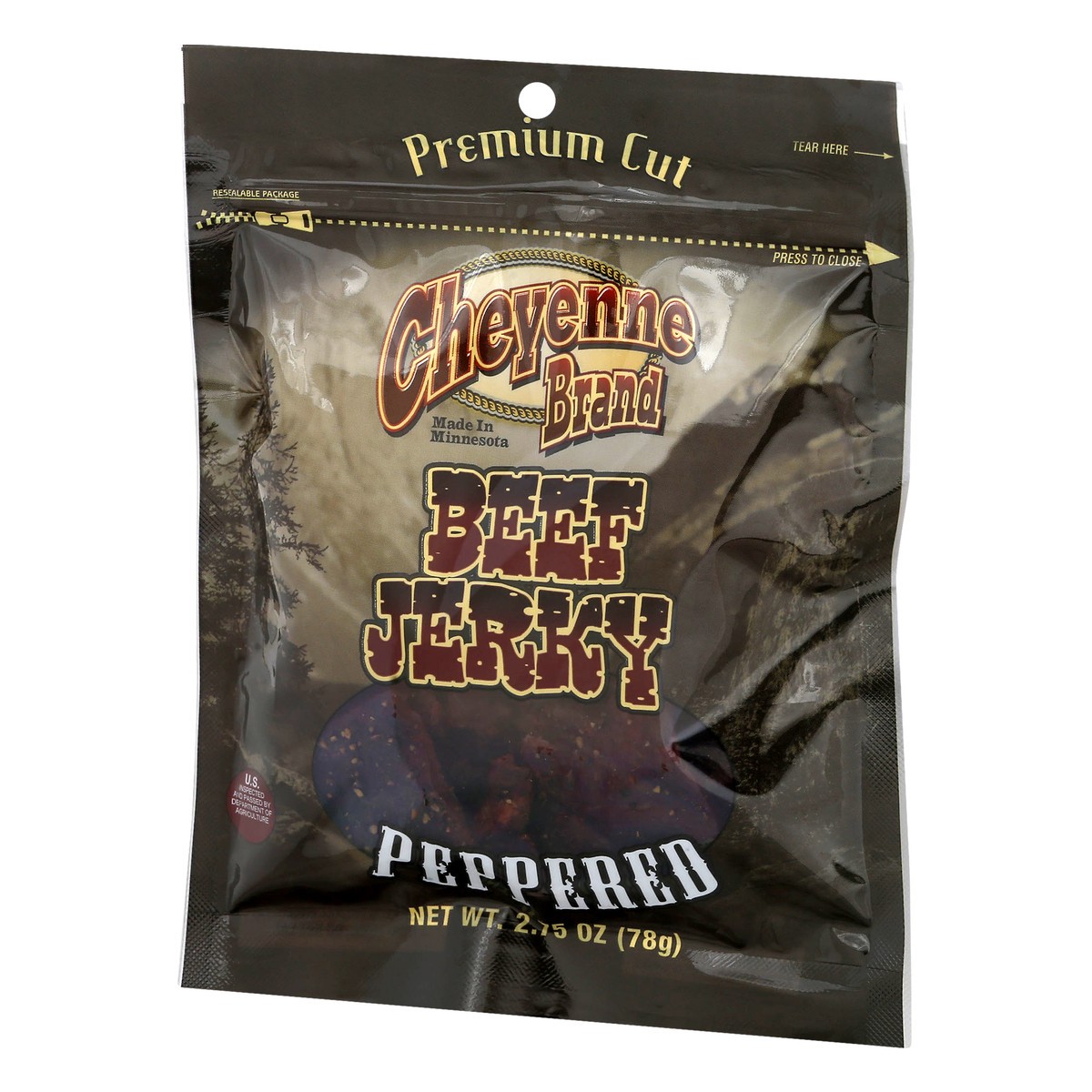 slide 7 of 13, Cheyenne Brand Premium Cut Peppered Beef Jerky 2.75 oz, 2.75 oz