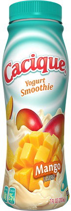 slide 1 of 1, Cacique Mango Yogurt Smoothie, 7 fl oz