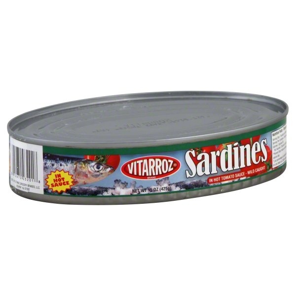 slide 1 of 1, Vitarroz Sardines In Hot Tomato Sauce, 15 oz