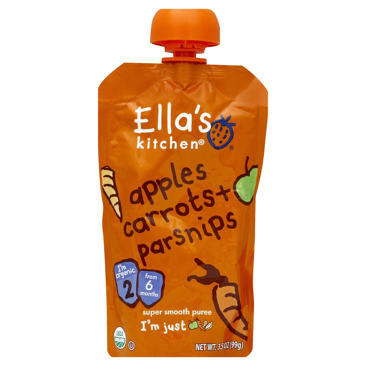 slide 8 of 8, Ella's Kitchen Puree 3.5 oz, 3.5 oz