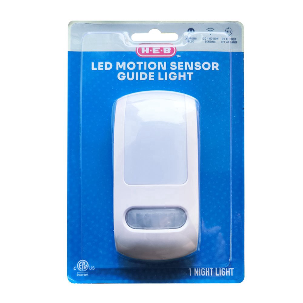 slide 1 of 1, H-E-B LED Motion Sensor Guide Light, 1 ct