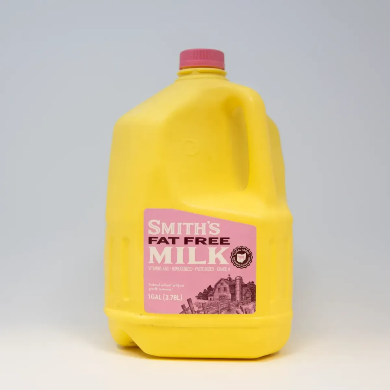slide 1 of 2, Smith's Yellow Jug Fat-Free Skim Milk, Gallon, 1 gal