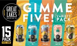Great Lakes Brewing Co. Great Lakes Brewing Co Gimme Five Variety 15 Pack Can
