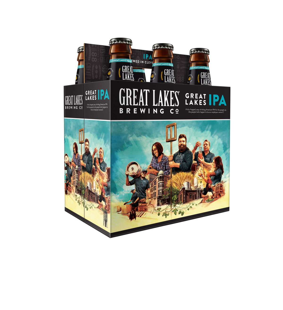 slide 2 of 2, Great Lakes Brewing Co. Great Lakes Midwest IPA 6pk 12oz can, 7.0% ABV, 6 ct; 12 oz
