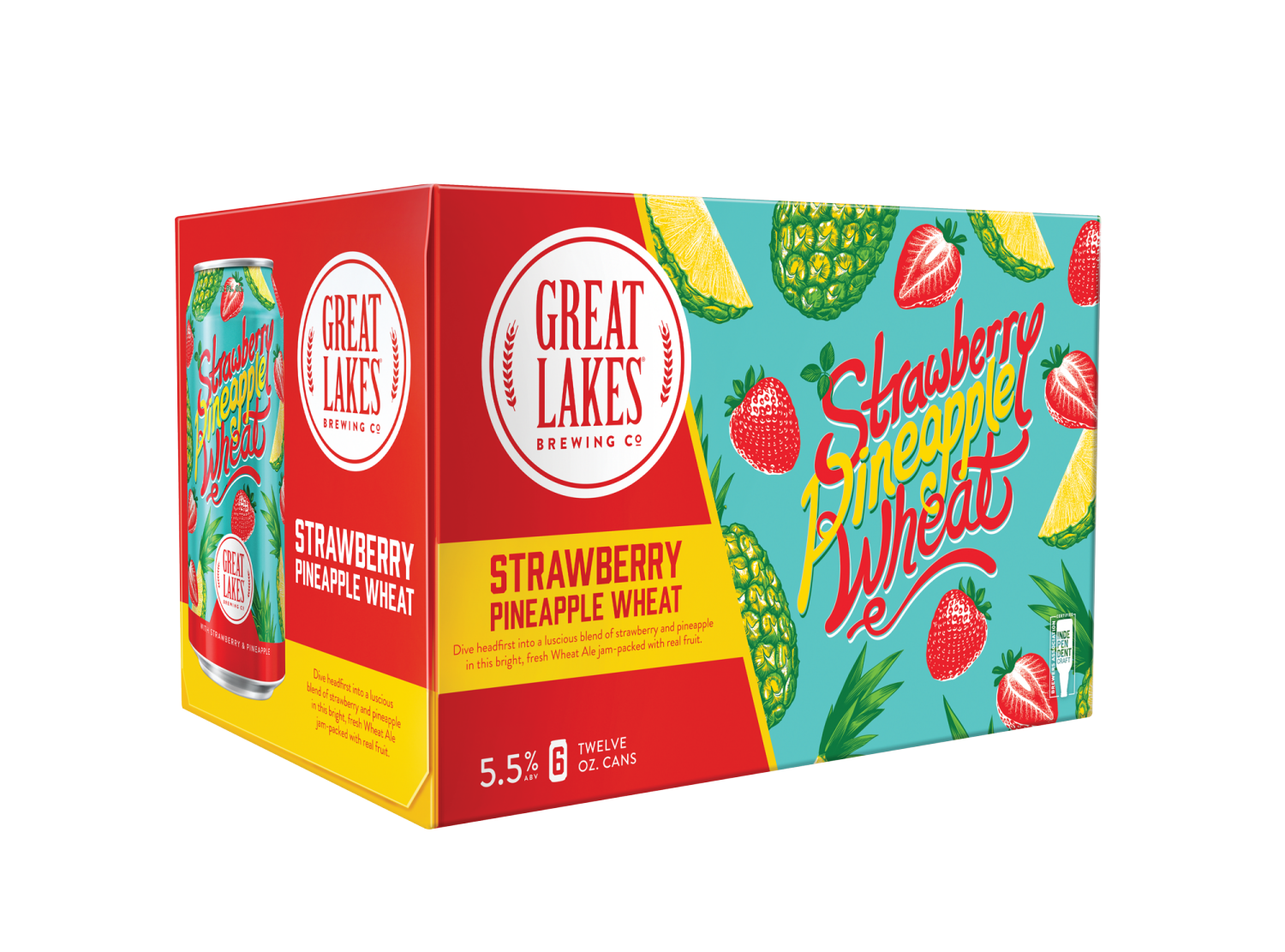 slide 3 of 4, Great Lakes Brewing Co. Great Lakes Cran Orange Wheat, 6 ct; 12 oz